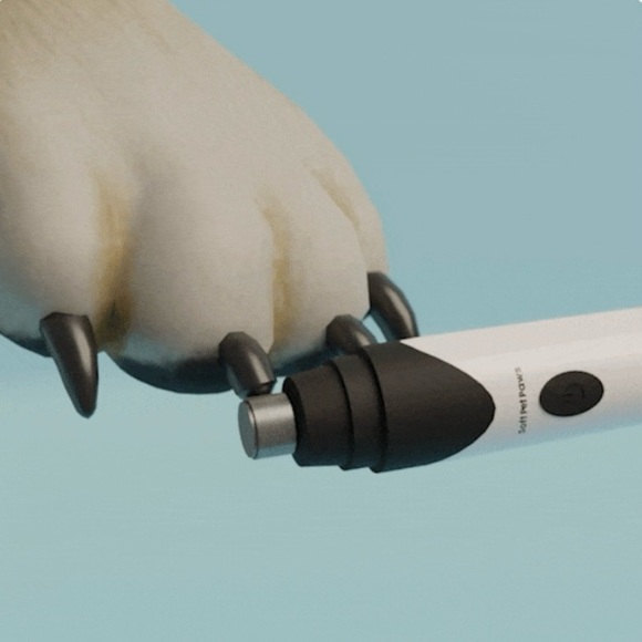 Soft Pet Paws Rechargeable Pet Nail Grinder Trimmer [White], NWT - Picture 4 of 5